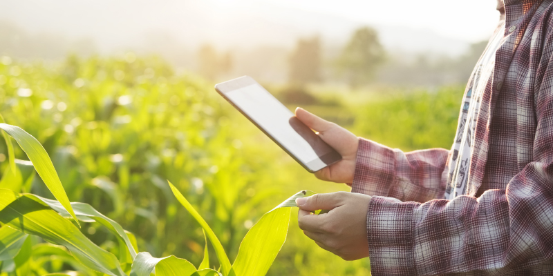 Using mobile technology to comprehend the effect potential of agricultural intercessions