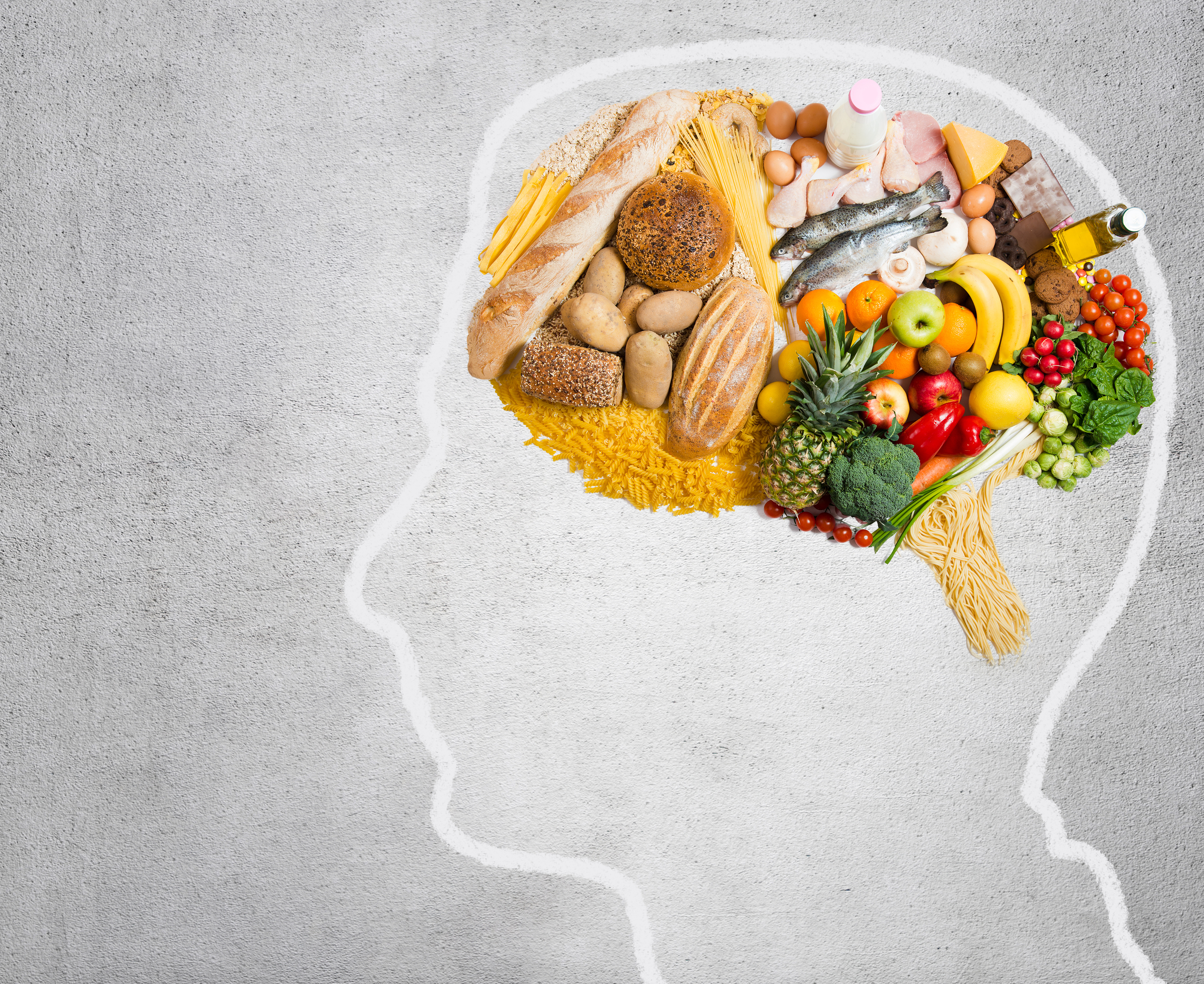 Diet plays a factor in psychological health, says a nutritional therapist